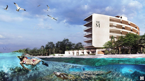 Imagen 1 de 15 de Venta De Departamento En Cozumel - The Maria
