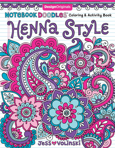 Libro: Notebook Doodles Henna Style: Coloring & Activity Boo