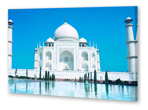 Cuadro 50x75cm Taj Majal India Monumento Belleza M3