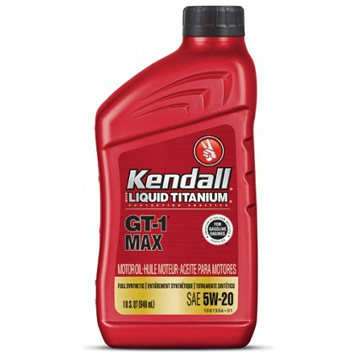 Aceite 5w20fl Full Synthetic Kendall Gt-1 Max X4 946 Ml