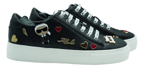 Tenis Karl Lagerfeld Cate Pins - Lace Up Nuevos Originales