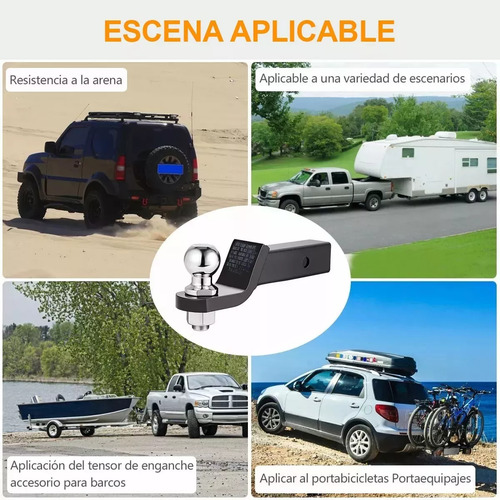 Barra De Enganche 2'' Reese Towpower 21171 Con Bola 1 7/8 Us