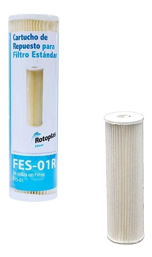 Cartucho Filtro Estándar Paso1 Rotoplas Fes-01r Color Agua