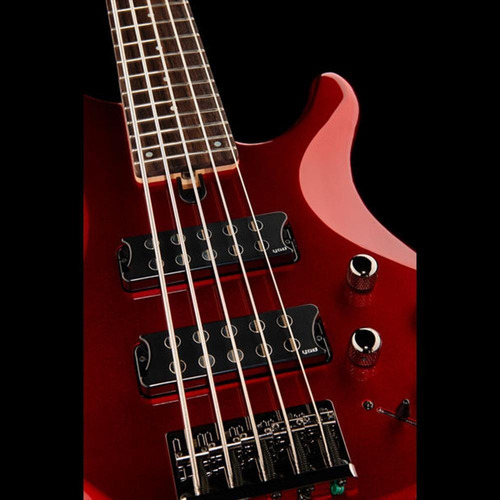 Baixo 5 Cordas Ativo Yamaha Trbx305 Vermelho Escala Escura