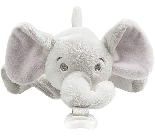 Imagen 2 de 6 de Avent Sujeta Chupón Peluche P/ Recién Nacido Elefante Apego