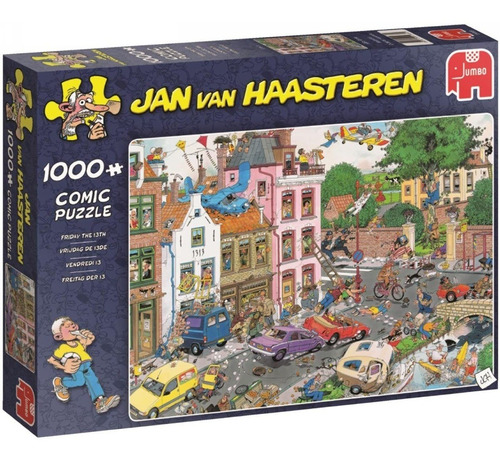 Puzzle 1000 Piezas Friday The 13th Por Jan Van H.- Jumbo