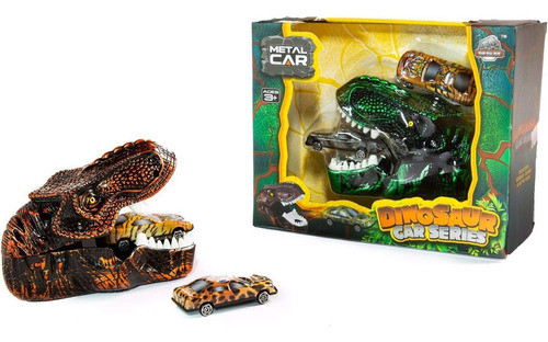 Kovot Dinosaur Car Shooter Playset: 2 Cabeças De Dinossauro