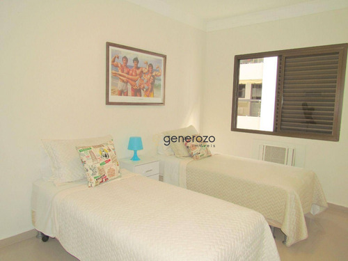 Imagem 9 de 15 de Apartamento Na Praia De Pitangueiras, 03 Dormitórios, 02 Vagas - Ap0499