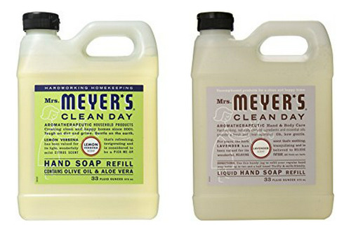 Limpiadores Para Manos - Mrs. Meyer's Clean Day Liquid Hand 