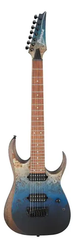 Guitarra Elétrica Ibanez RGD7521PB-DSF de 7 Cordas com Escala em