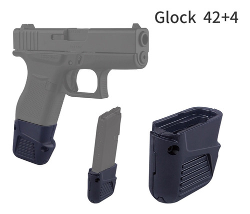 Imagen 4 de 7 de Aumento Extension +4 Para Cargador Glock G42