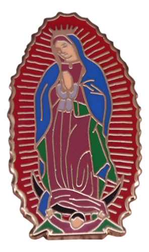 5 Pin Virgen De Guadalupe Insignia Religiosa Madre De Jesús 