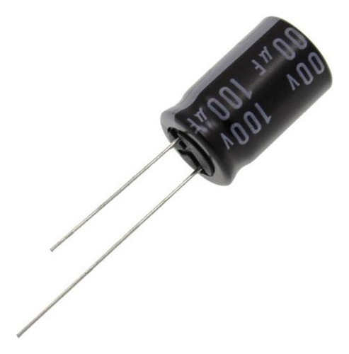 Capacitor Electrolitico 100 Uf  100v (10 Piezas)