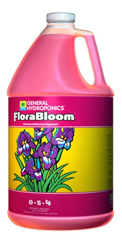 General Hydroponics  Florabloom, Nutriente Floración 1 Galón