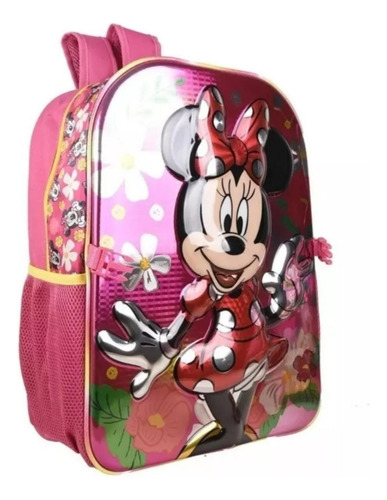 Minnie Mouse Disney Set Mochila Y Lonchera Ruz Primaria