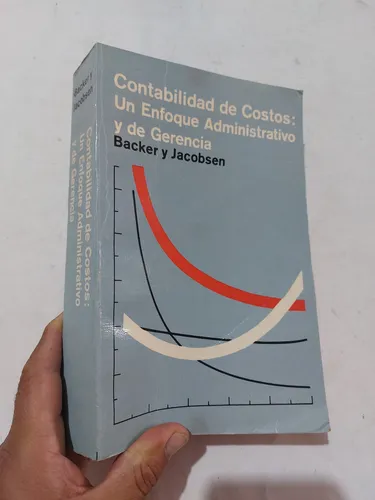 comprar Libro Contabilidad De Costos Un Enfoque Backer Jacobsen