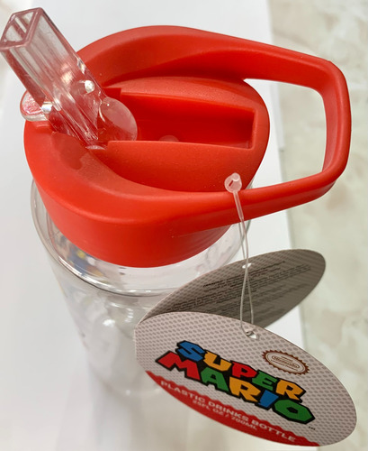 Termo De Plástico Súper Mario Bros 700ml Nuevo Original Multicolor