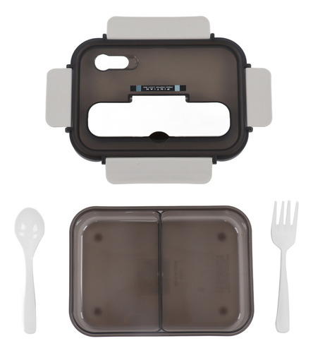 Cajas Con 2 Compartimentos Para Almuerzos De Gran Capacidad.