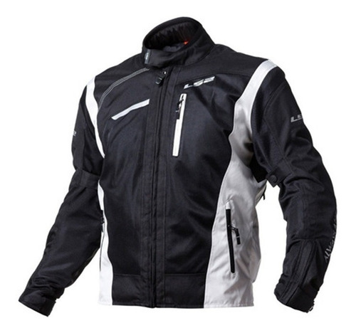 Campera Moto Cordura Ls2 Oficial Diane Negro Devotobikes