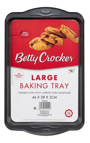 Molde Antiadherente Galleta Fuente Extra Horno Betty Crocker