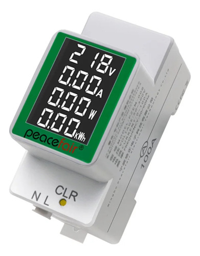 Medidor Marcador Digital Ac 80~300 Wattímetro Amperímetro