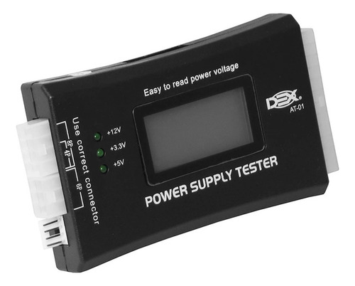 Testador Fonte Alimentação Digital Lcd Atx Btx Itx Hd Sata
