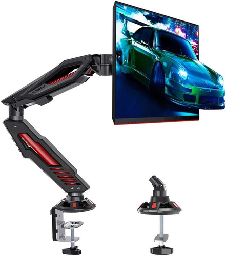 Imagen 3 de 3 de Base Para Monitor Gamer Con Múltiples Movimiento Hasta 27