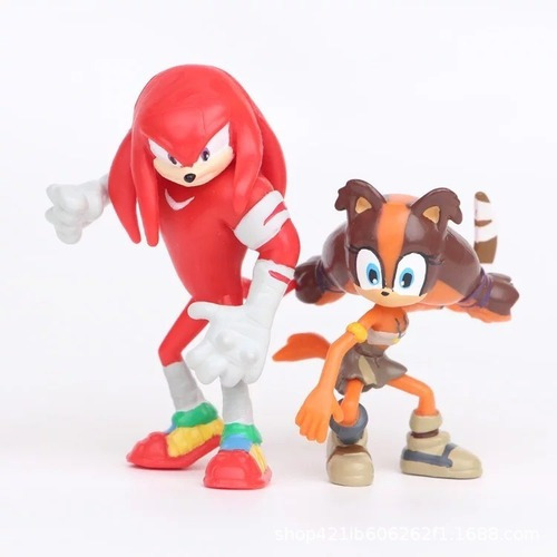 Set 12 Unidades De Amy Rose De Sonic The Hedgehog