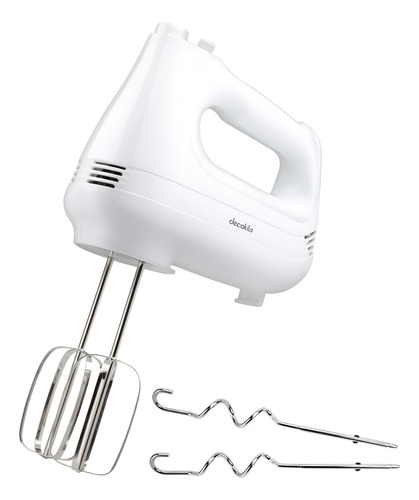 Batidor Doble Batidores 7velocidades Boton De Expulsion 6pzs Color Blanco Frecuencia 0