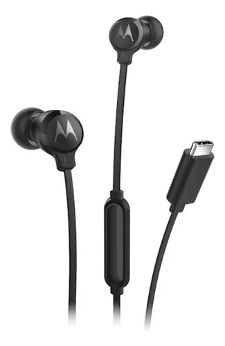 Audífono Con Cable Usb-c Motorola Earbuds 3c-s