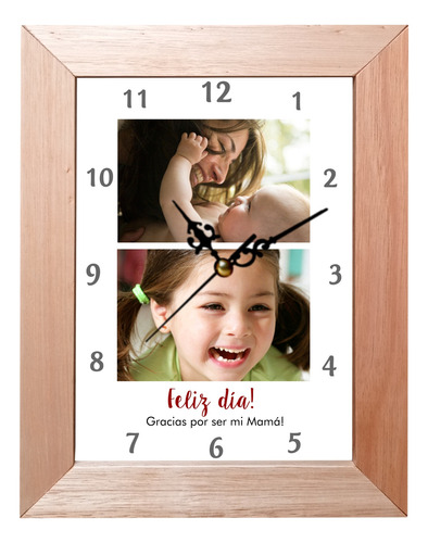 Reloj Decorativo - Regalo Amigo Navidad Maestra Madre Padre