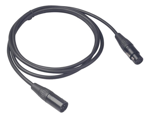 Enchufe Xlr Negro De 5 Pines A Adaptador De Sonido Xlr 1.8m