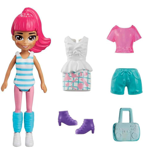 Muñeca Polly Pocket Moda De Verano Importada Mattel