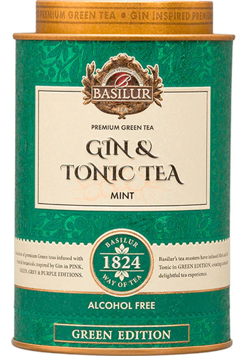 Te Basilur Gin & Tonic Menta Refrescante - 25 Bolsitas