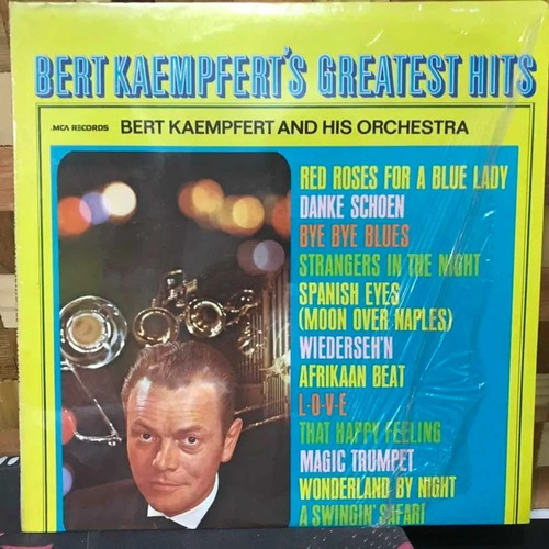 Bert Kaempfert Greatest Hits Vinilo Importado Usa Impecable