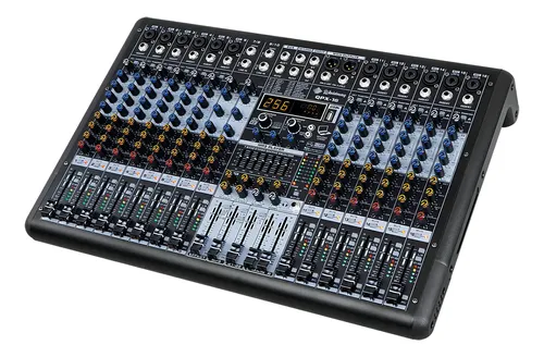 Mesa De Som Analógica Waldman Qpx-16 Usb 16 Canais | MercadoLivre