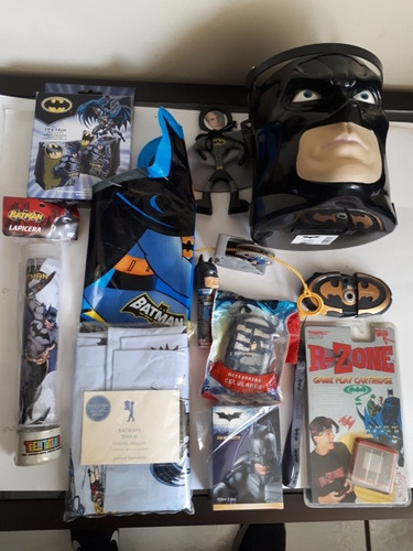 Lote De Artículos Batman Varios 12 Piezas Excelente Estado (Usado)