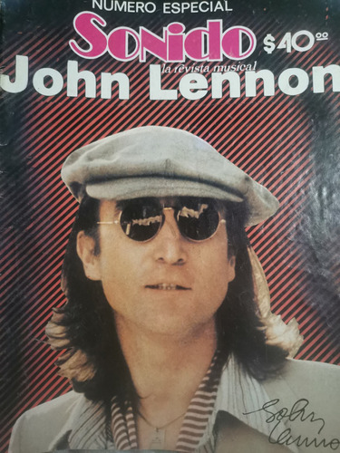 Revista Sonido Número Especial John Lennon Años 80