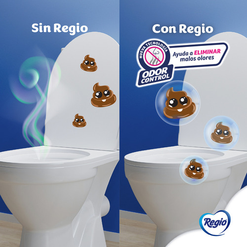Papel Higiénico Regio Just -1 Con 6 Rollos