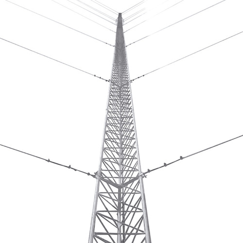 Kit Torre Arriostrada Tz-45 Galvanizada En Caliente 9m