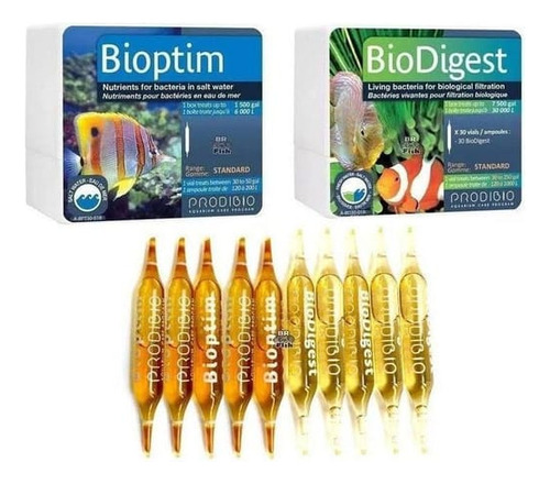 6 Biodigest Bacteria Nitrificantes 6 Bioptim Nutrientes.
