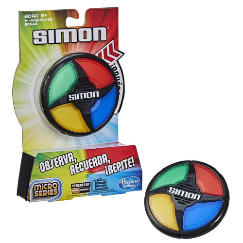 Imagen 4 de 5 de Juego de mesa Simon Micro series Hasbro B0640