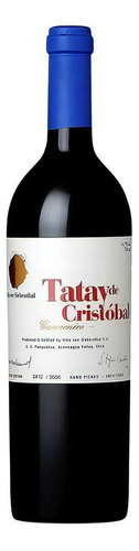 Vinho Chileno Siebenthal Tatay De Cristóbal 2015 Tinto 750ml