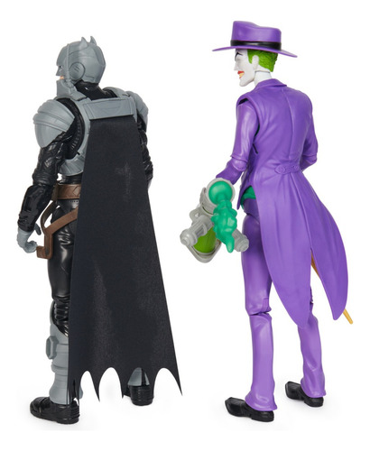 Batman Vs The Joker 30 Cm Con Accesorios Figuras De Acción