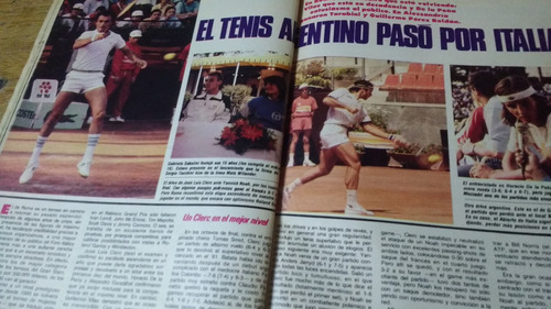 Revista El Grafico Nº 3424 Año 1985 Ramon Clerd Tenis Argent