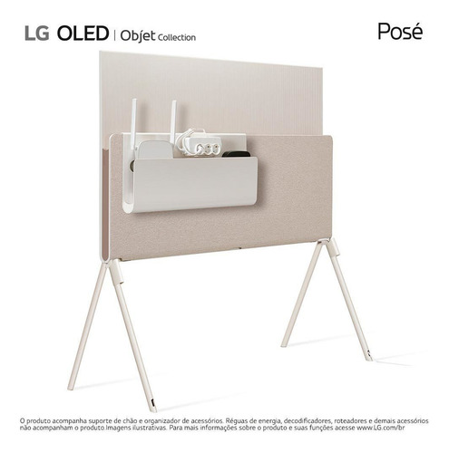 Smart Tv 4k LG Oled 55 Polegadas Evo Object Posé Wi-fi