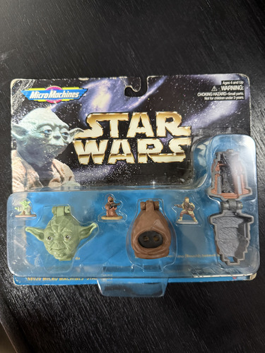 Micromachines Star Wars Jawa Yoda Bundle Set Galoob (Usado)
