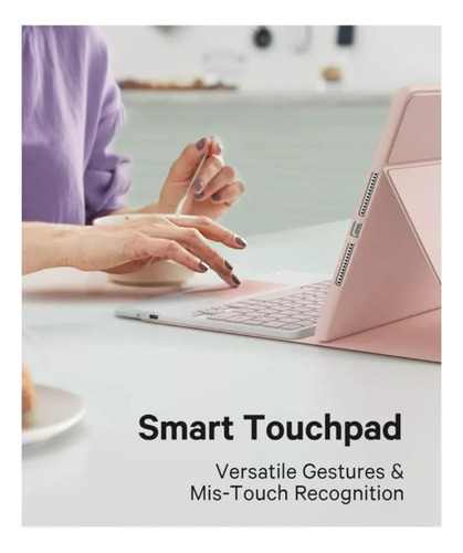 C Funda Para iPad 10.9 10ma 2022 + Teclado Touchpad