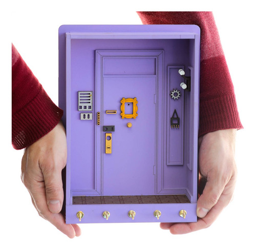Imagen 2 de 7 de Portallaves Friends - Puerta De Mónica + Llavero De Regalo