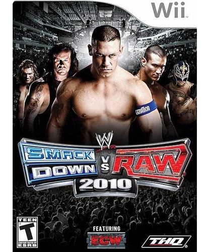 Juego De Wii Smackdown Vs Raw 2010